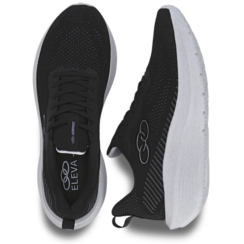 Zapatilla Hombre Rayo Negro/Blanco-2