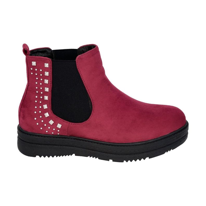 Botin Mujer Rojo Olive Police-3