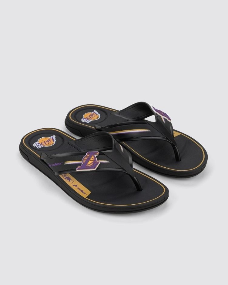 Sandalia Hombre Lakers NBA Thong-1