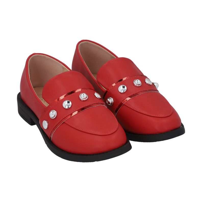 Zapato Mujer Rojo Lola 77 Police-0