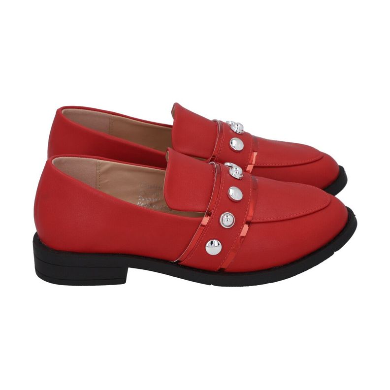 Zapato Mujer Rojo Lola 77 Police-2