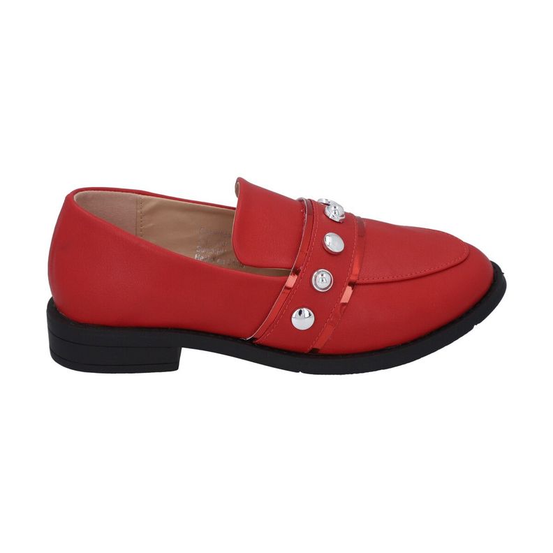 Zapato Mujer Rojo Lola 77 Police-3