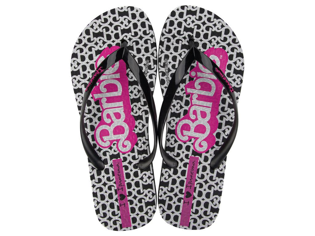 Sandalia Mujer Negro/Gris Barbie Ipanema-0