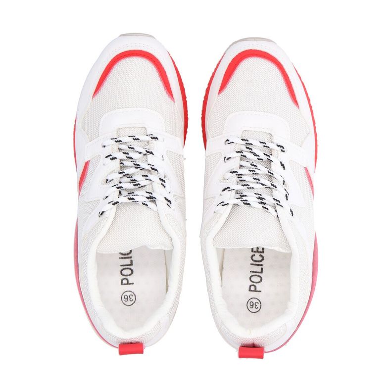 Zapatillas Mujer Blanco/Fluor Amalia Police-1