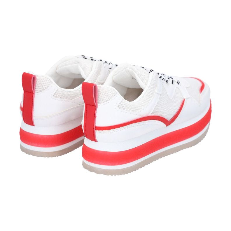 Zapatillas Mujer Blanco/Fluor Amalia Police-4