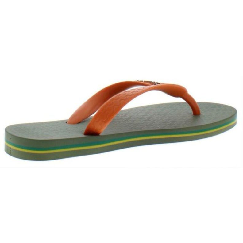 Sandalia Hombre Naranja  Playera Ipanema-0