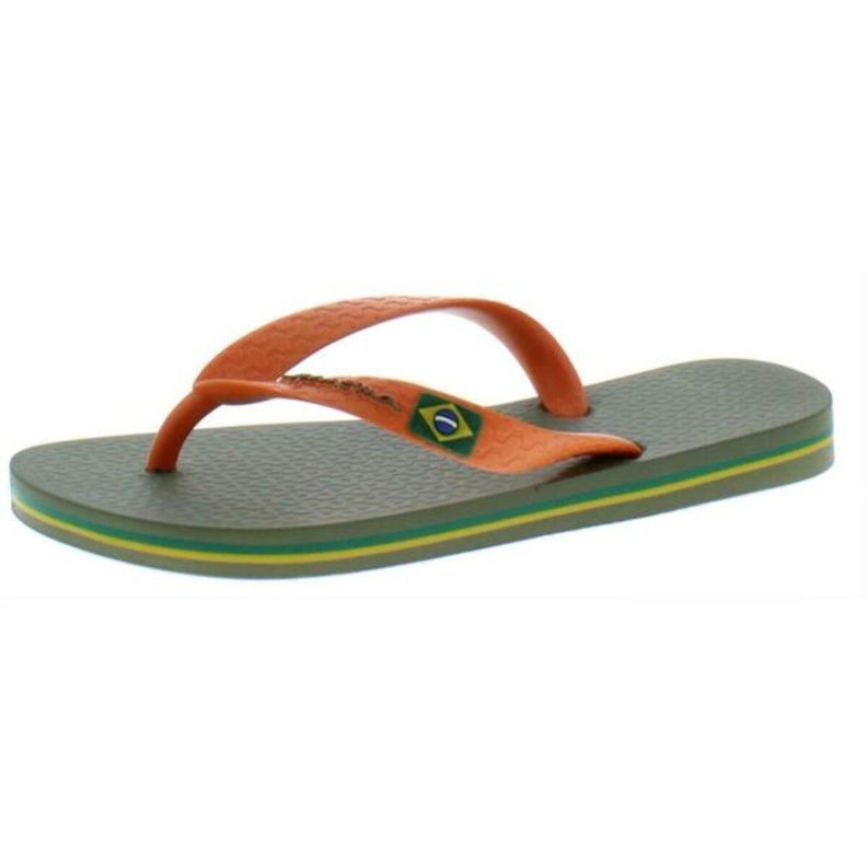 Sandalia Hombre Naranja  Playera Ipanema-1