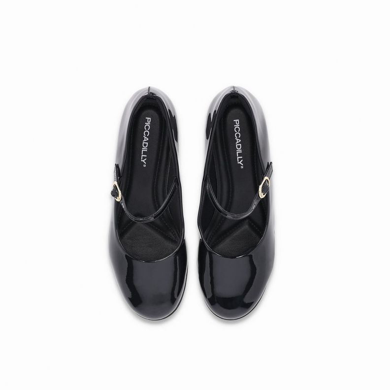 Zapato Mary Jane Mujer Negro/Charol 145 Piccadilly-2