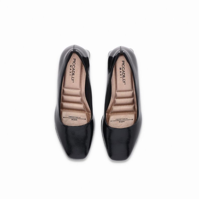 Zapato Mujer Negro/Charol Estela Piccadilly-2