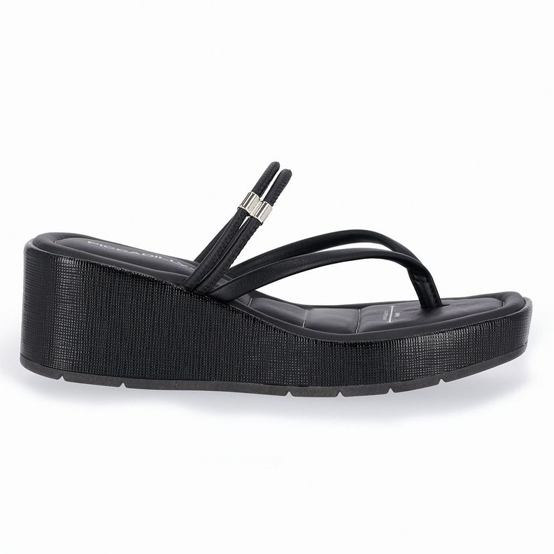 Sandalia Mujer Negro Lilian Piccadilly-5