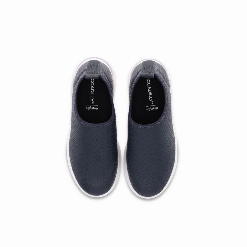 Zapatilla Mujer Azul Soft Step Piccadilly-2