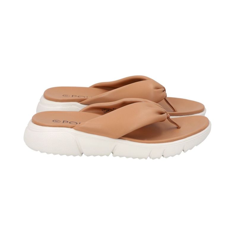 Sandalia Mujer Camel Lol Police-2