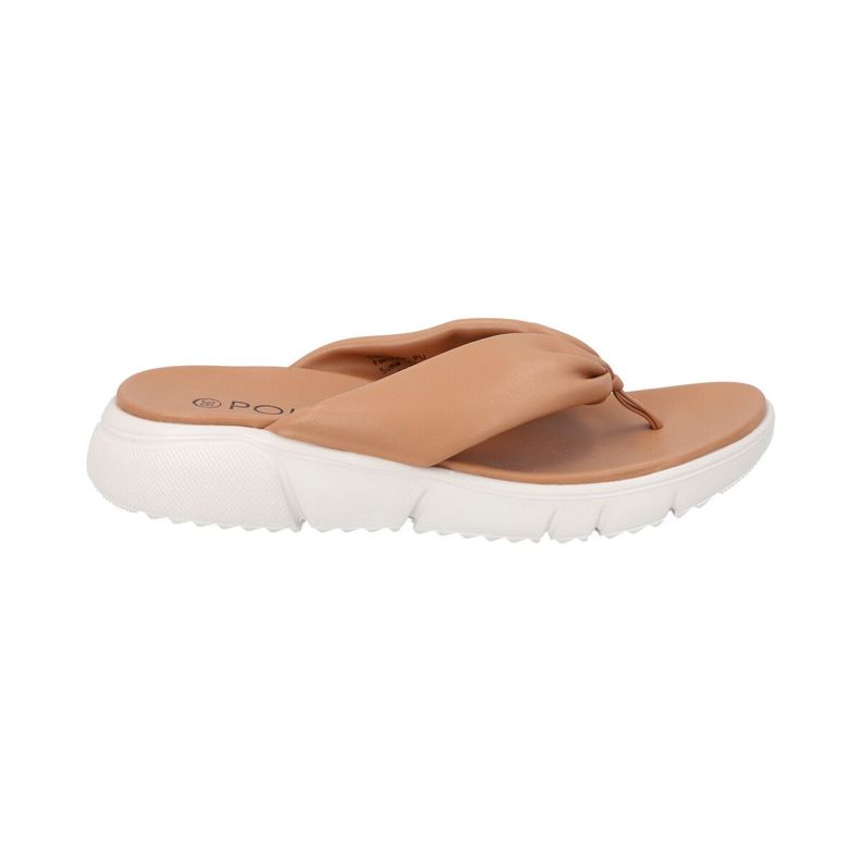 Sandalia Mujer Camel Lol Police-3