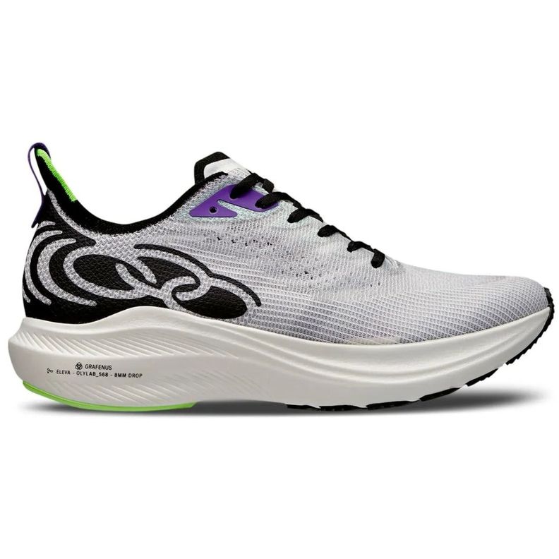 Zapatilla Running Hombre Corre Grafeno 2 Blanco-0