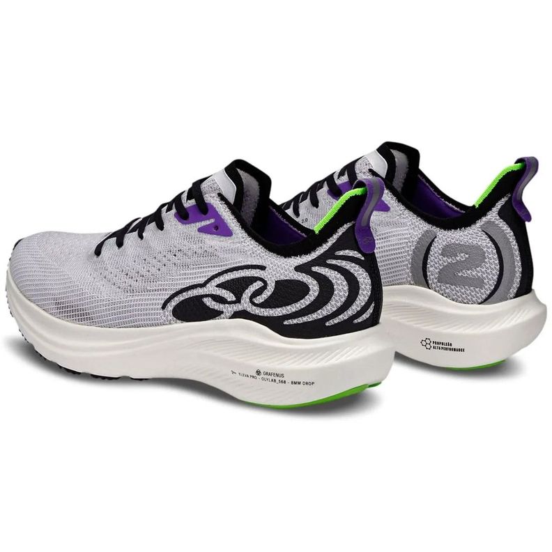 Zapatilla Running Hombre Corre Grafeno 2 Blanco-1