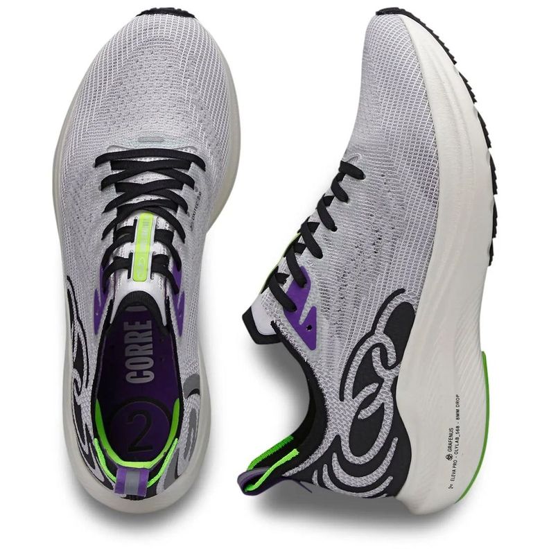 Zapatilla Running Hombre Corre Grafeno 2 Blanco-3