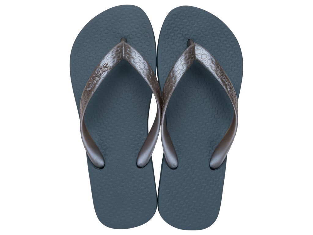 Sandalia Mujer Azul/Plata Classica Ipanema-0