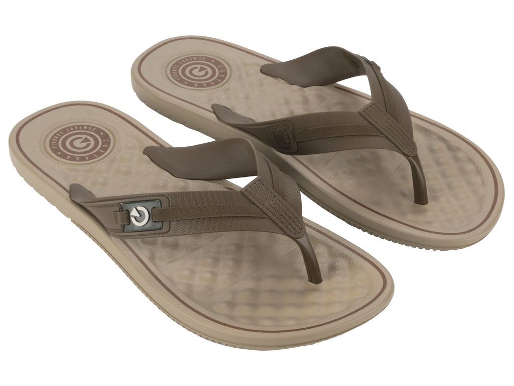 Sandalia Hombre Beige/Marrón Arizona Cartago-1