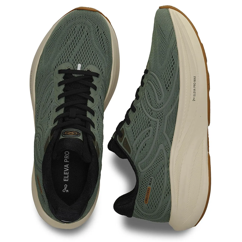 Zapatilla Running Hombre Corre MAX Verde-2