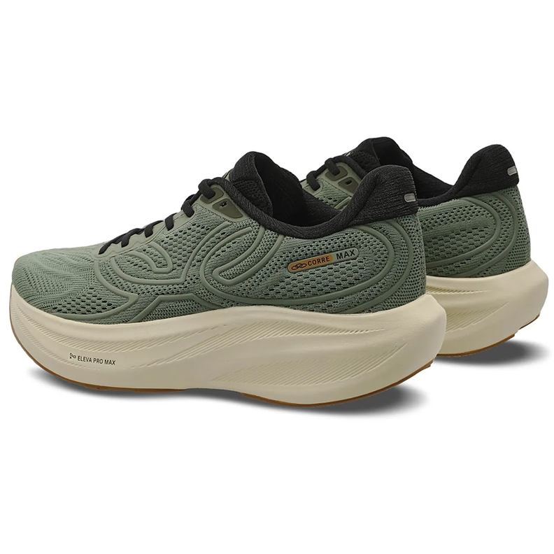 Zapatilla Running Hombre Corre MAX Verde-3