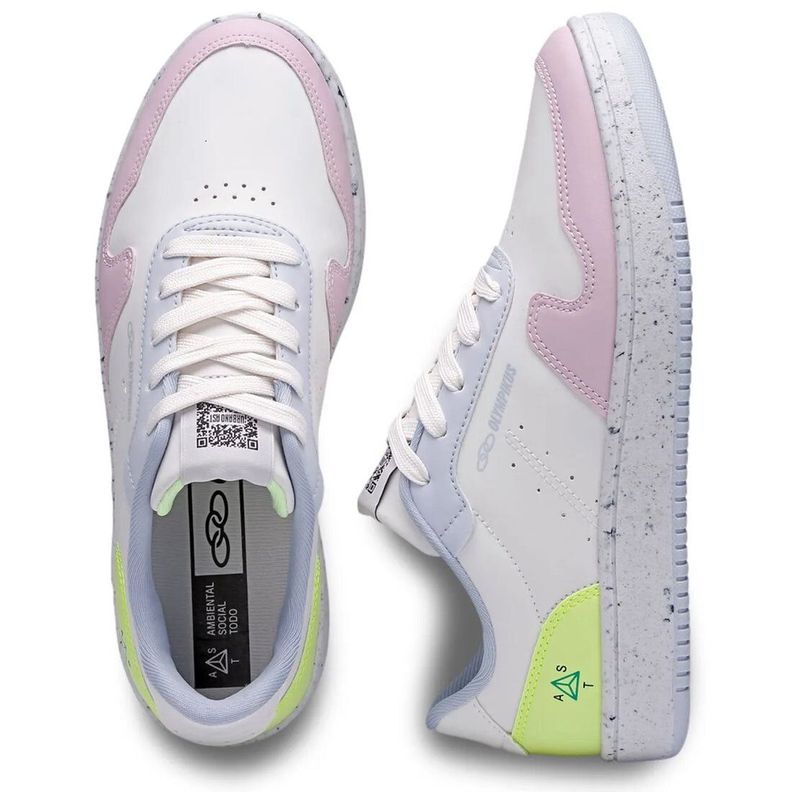 Zapatilla Mujer Urbano AST Blanco/Multi Olympikus-4