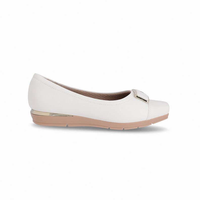 Zapato Mujer Blanco Fernanda Piccadilly-1