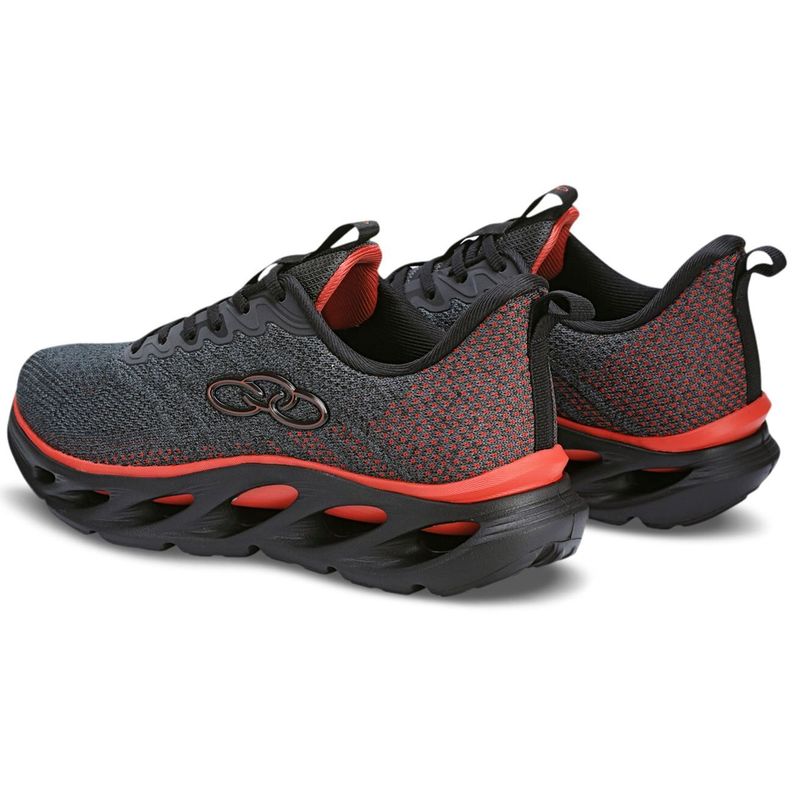 Zapatilla Hombre Diffuse 5 Gris/Rojo Olympikus-1