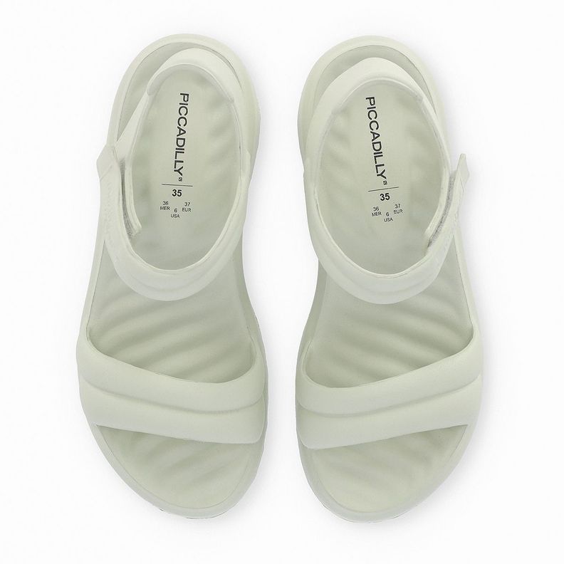 Sandalia Mujer 85 Marshmallow Verde Piccadilly-1