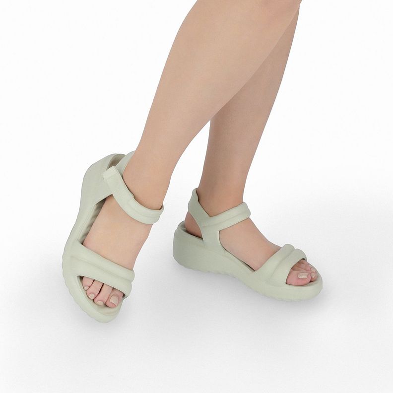 Sandalia Mujer 85 Marshmallow Verde Piccadilly-2
