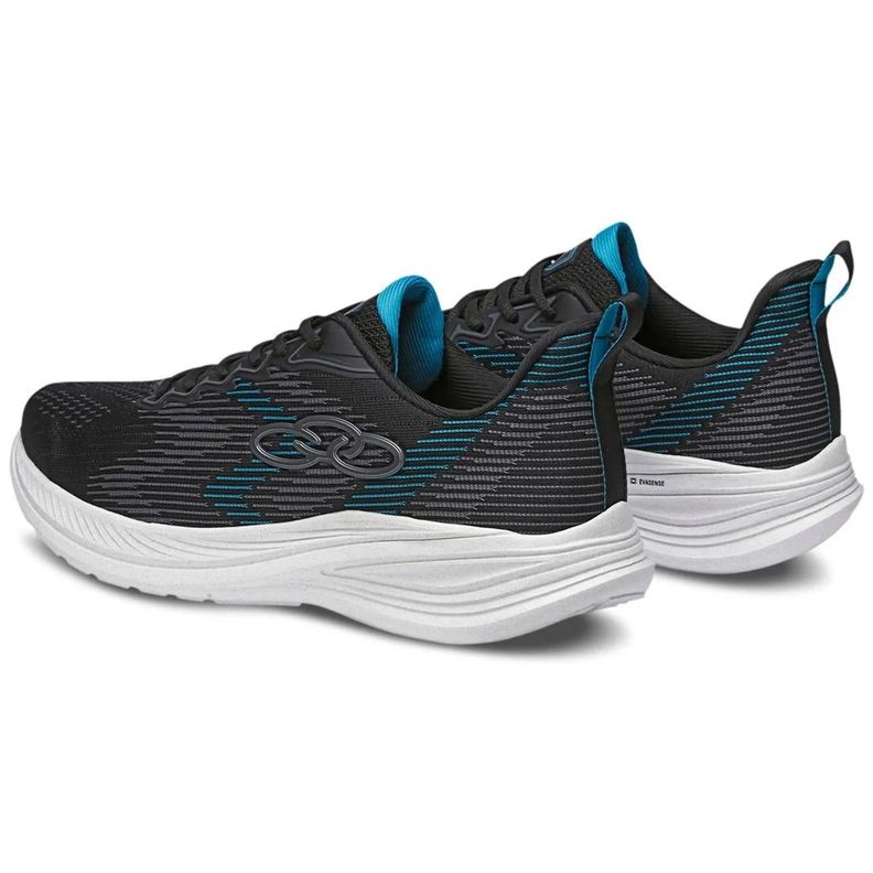 Zapatilla Hombre Marte Negro/Azul-3