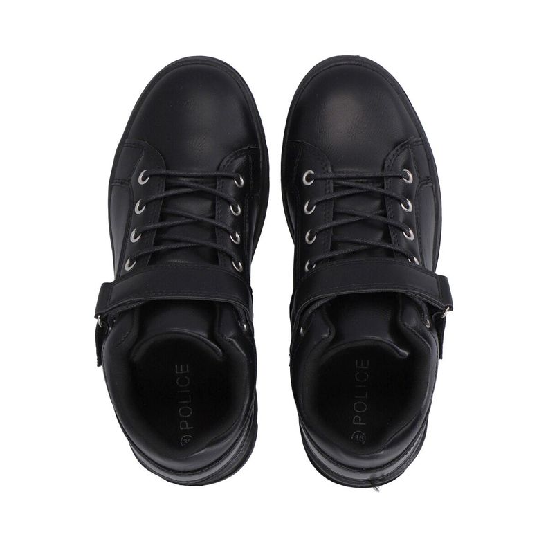 Zapatilla Mujer Negro Solid Police-1