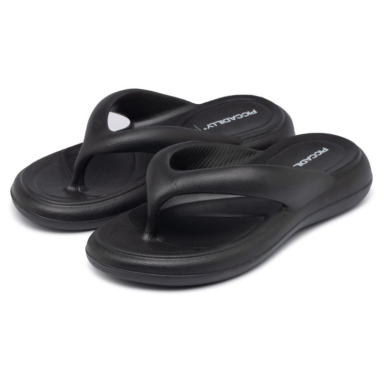 Sandalia Mujer Negro Marshmallow 439 Piccadilly-1