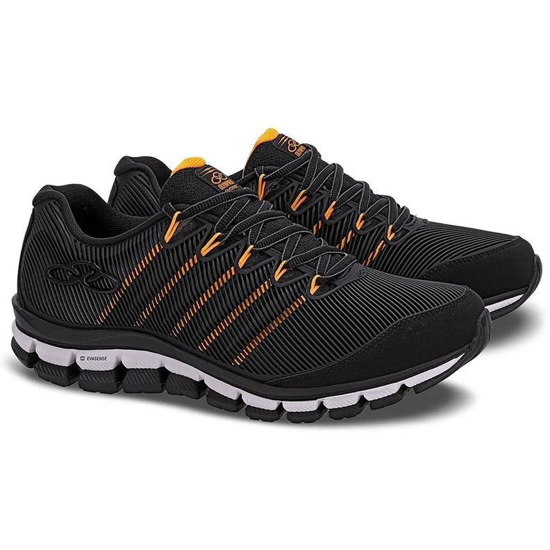Zapatilla Hombre Dynamic Negro/Naranja-1