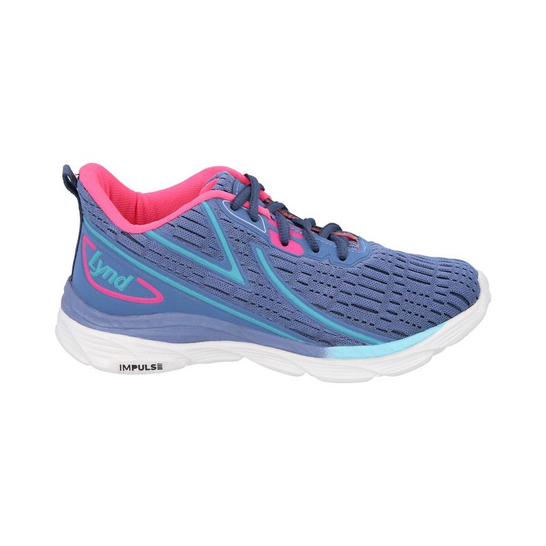Zapatilla Infantil Eclipse Azul Lynd-3