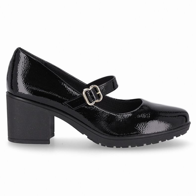 Zapato Mary Jane Mujer Negro/Charol Daiane Piccadilly 35