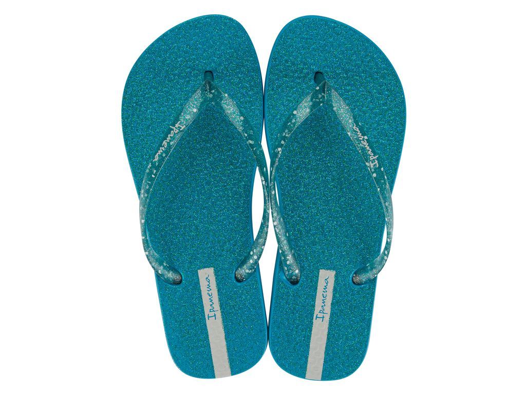 Sandalia Mujer Azul Glitter Ipanema 36