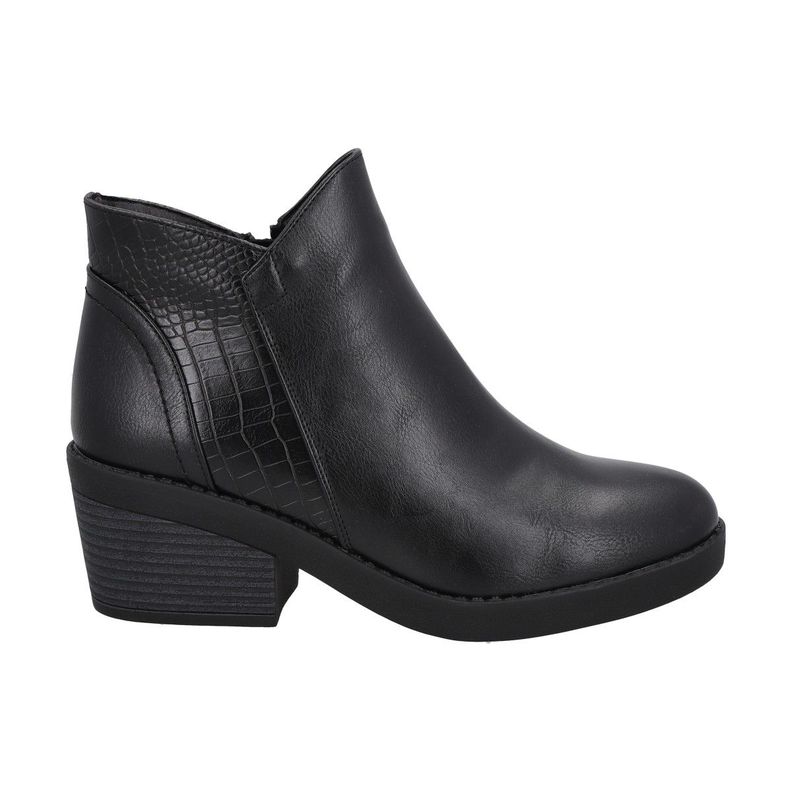 Botin Zara Negro Police-1