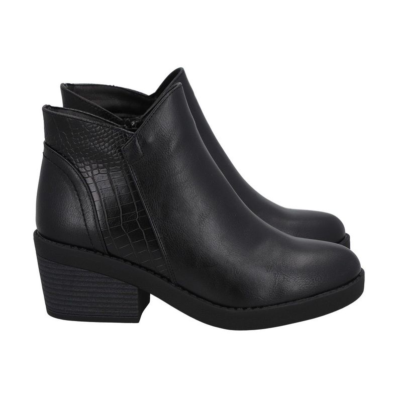 Botin Zara Negro Police-3
