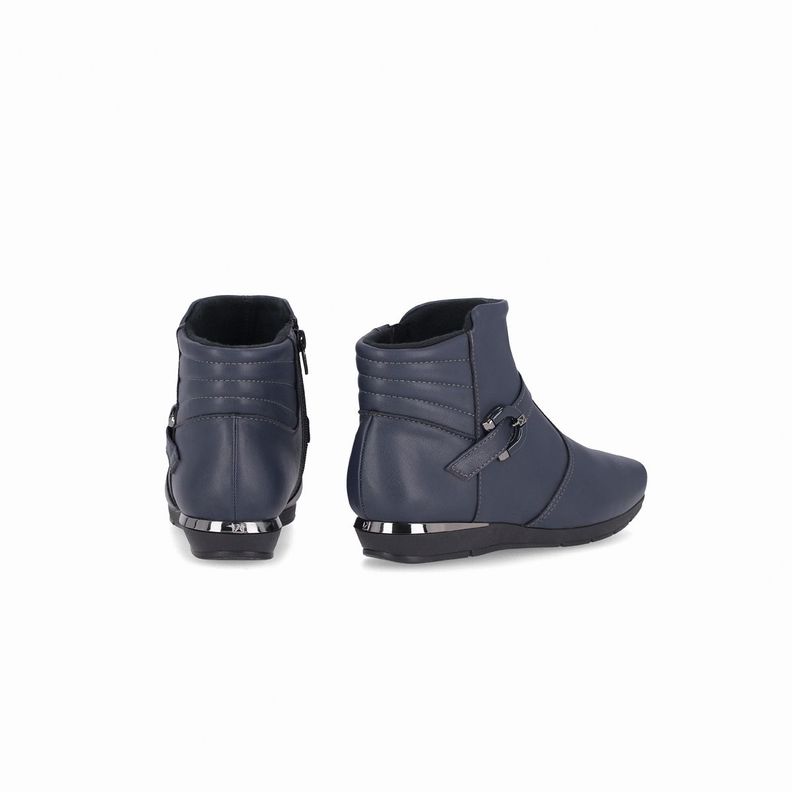 Botin Mujer Azul Fernanda 89 Piccadilly-2