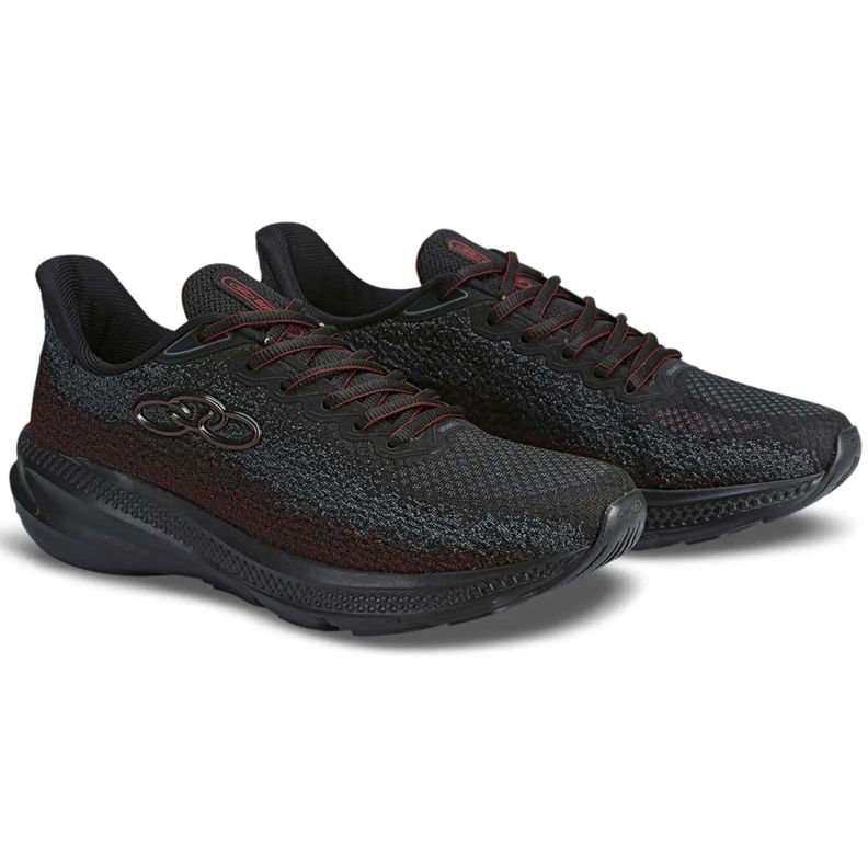 Zapatilla Hombre Urano 2 Negro/Rojo-1