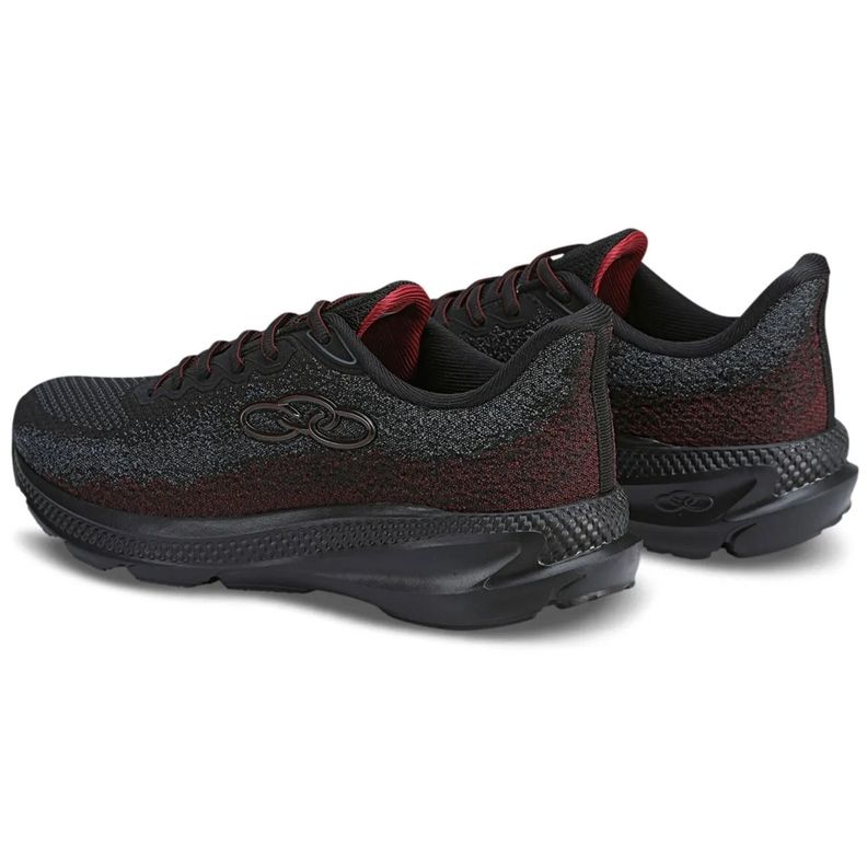 Zapatilla Hombre Urano 2 Negro/Rojo-3