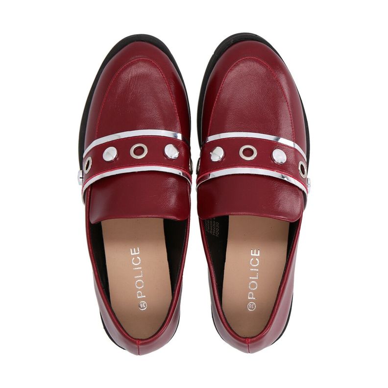Zapatos Anton Rojo Police-1