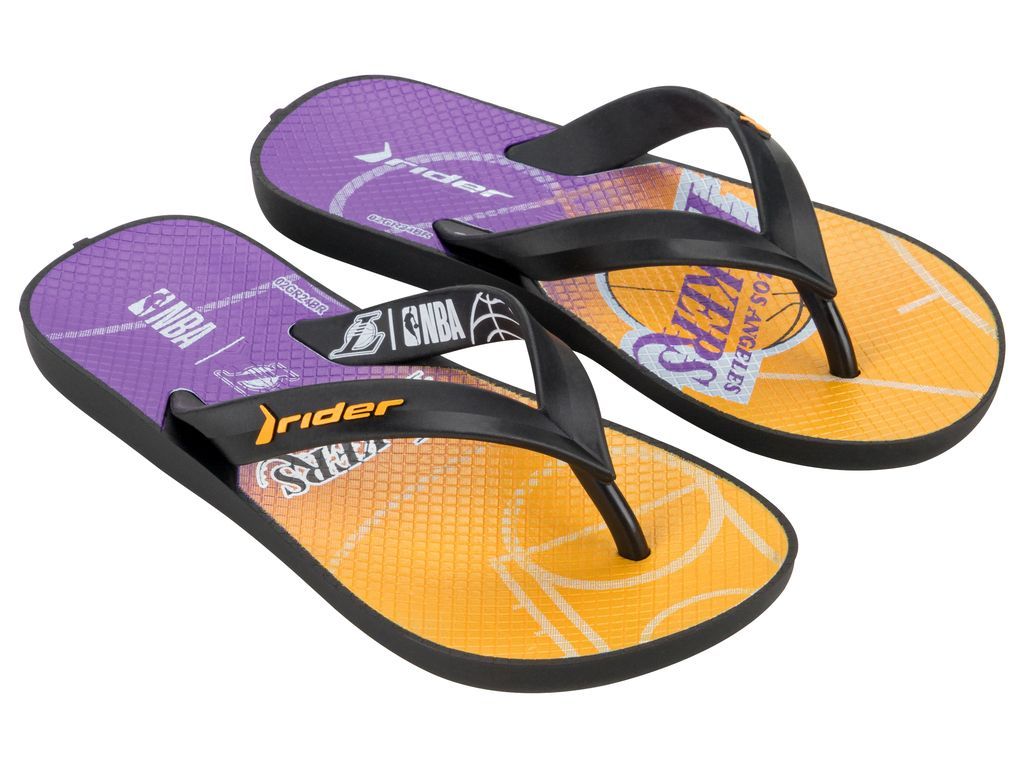 Sandalia Infantil Lakers NBA Feel-0