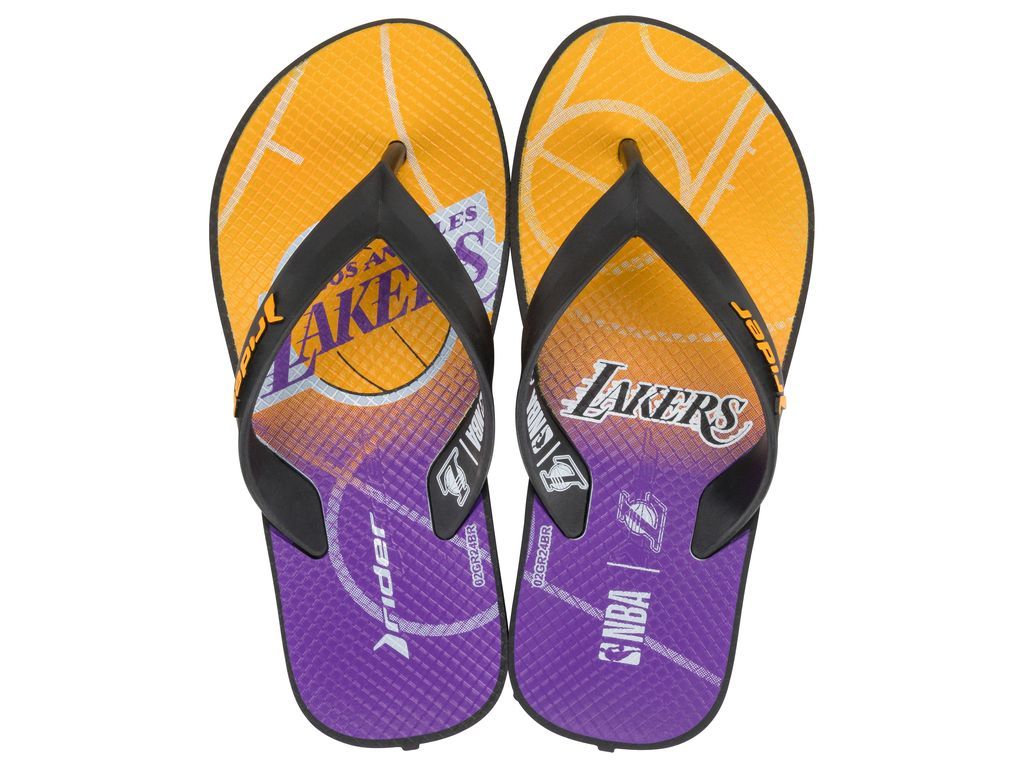 Sandalia Infantil Lakers NBA Feel-1