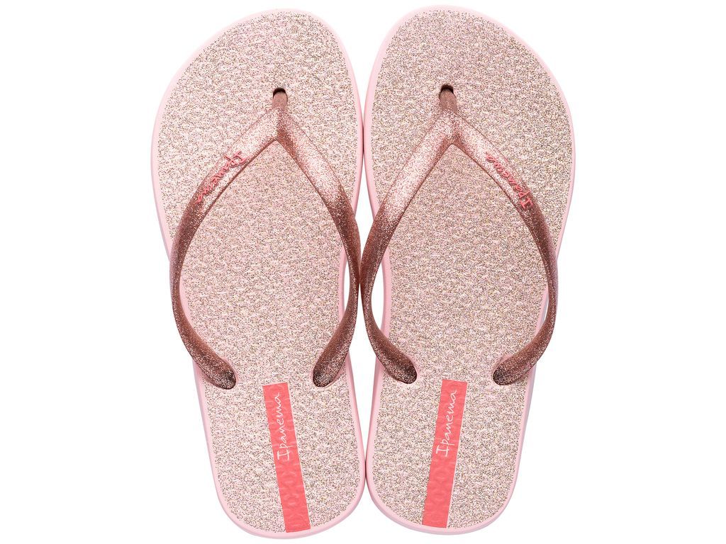 Sandalia Infantil Rosa Glitter Ipanema Rosado 36