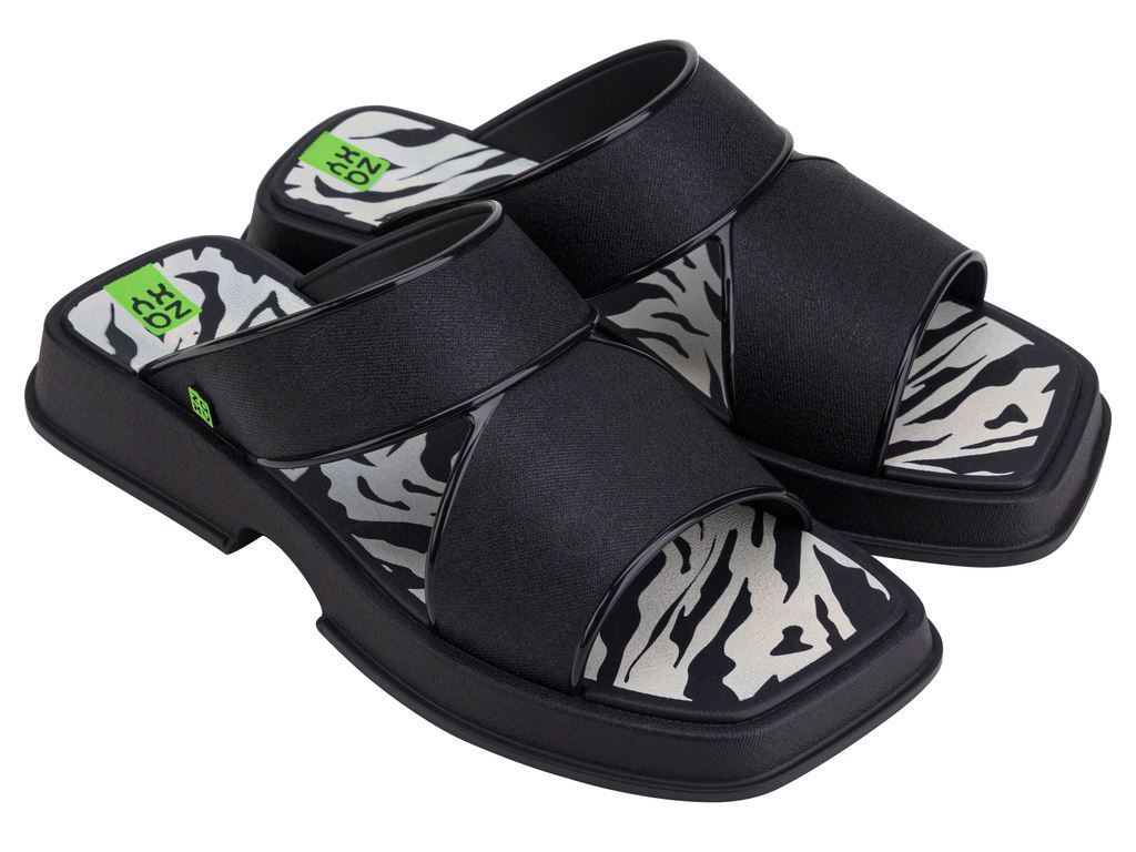 Sandalia Mujer Negro Millenium 318 Zaxy 36