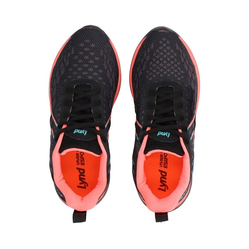 Zapatilla Infantil Progressive Negro Lynd-1