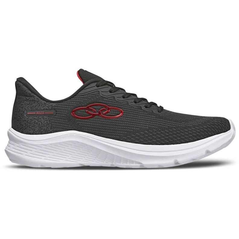 Zapatilla Hombre Delta Negro/Rojo Olympikus-0