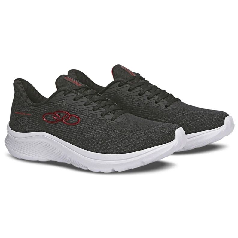 Zapatilla Hombre Delta Negro/Rojo Olympikus-1