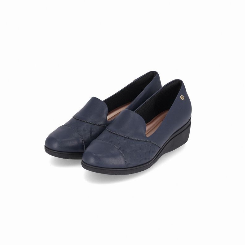 Zapato Mujer Azul Beth 83 Piccadilly-1